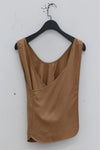 BASERANGE Skirt Top TOAP-WS-000 Bath Brown